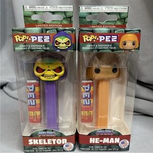 🖤3/$40🖤 Masters of The Universe Funko Pop PEZ Skeletor He-Man Toy Figures